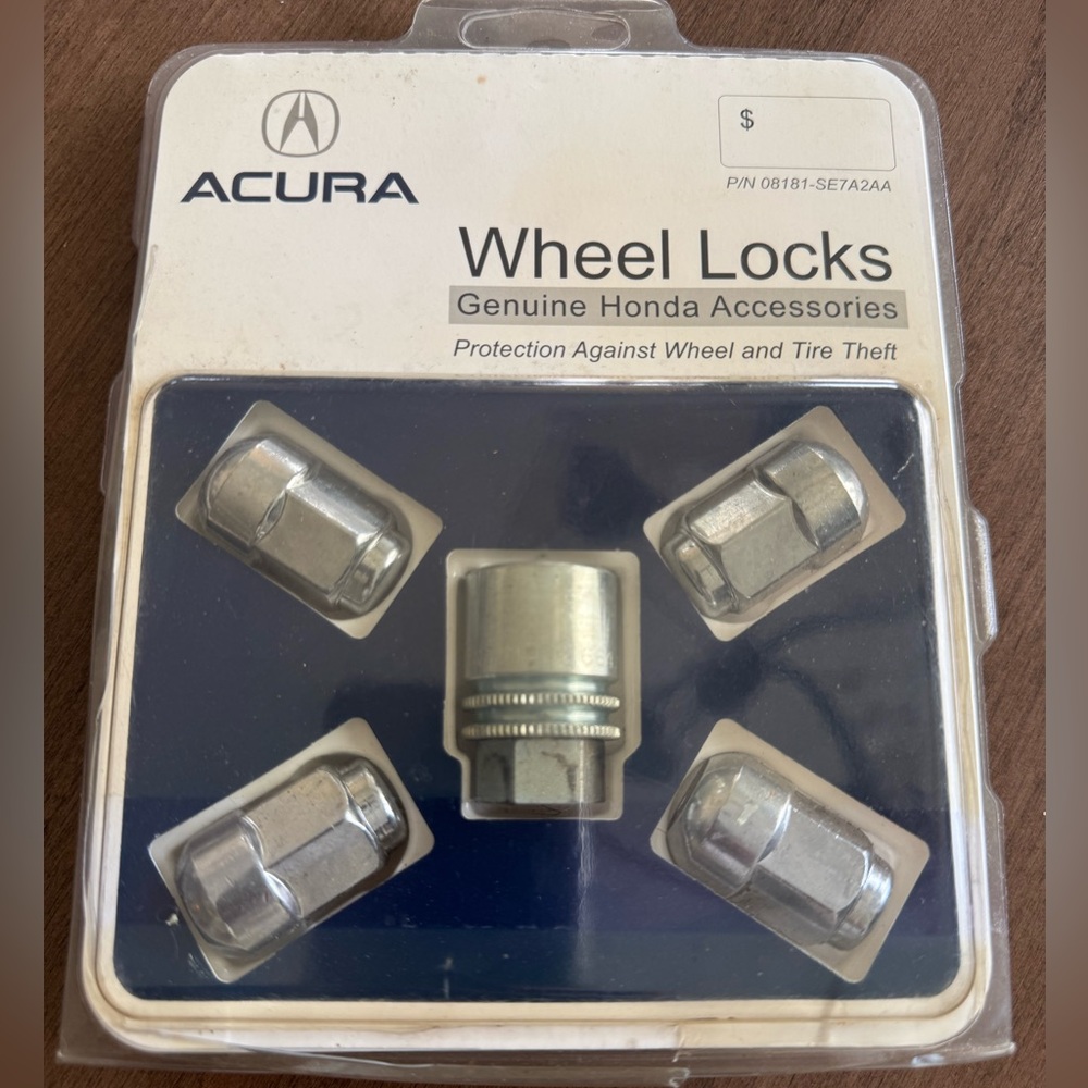 Acura Wheel Lock Part Number 08181-SE7-A2AA‎